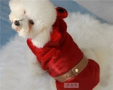 安班 Одежда для домашних животных Тедди Бишон несет маленькую и среднюю собаку с утолщенным меховым жилетом Зимней одежды теплый четвероногий жилет