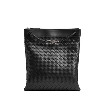 BOTTEGA VENETA Bottega Veneta 2024 new mens ANDIAMO flat messenger bag bv mens bag