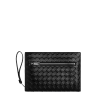 24 issues interest-free] BOTTEGA VENETA mens woven small clutch bag bv briefcase
