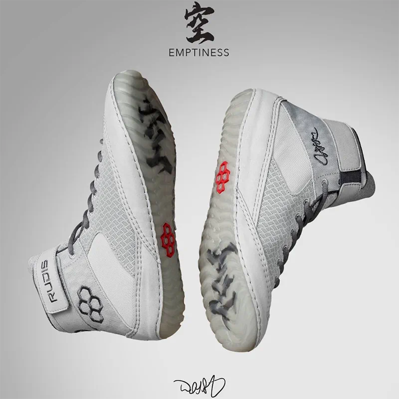 RUDIS SAMURAI SPEED Emptiness Speed New Samurai Crystal Bottom Wrestling Shoes Weightlifting Deep Squatting Shoes-Taobao