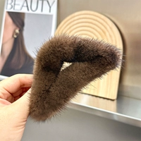 Майяр Браун из натурального норкового волоса