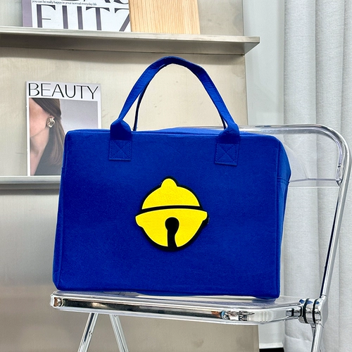 Мультяшная кукла для отдыха, чемодан, универсальный модный ящик для хранения, большая льняная сумка