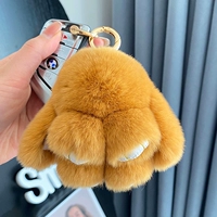 Цвет Карамель (из меха кролика Рекс) 10СМ