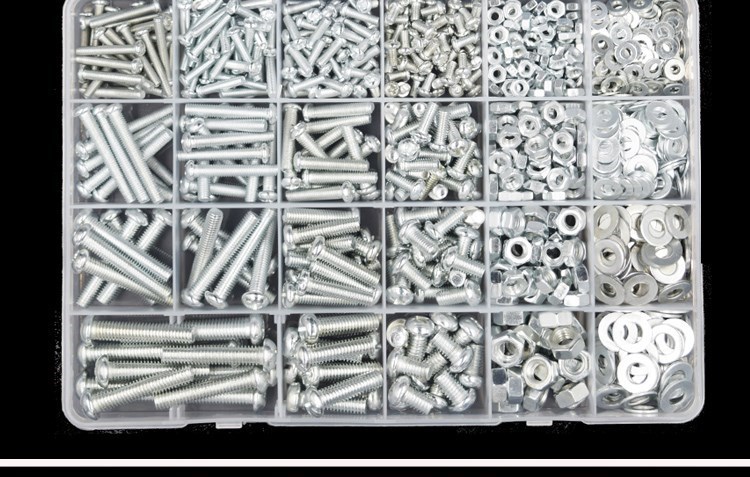 Vít Encyclopedia Hexagon Bolt Bộ phận tiêu chuẩn Chốt hình Bolt Nut Set bền - Chốt