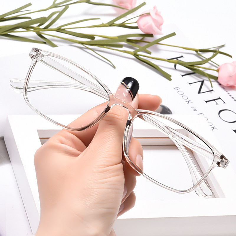 Shulivision Anti-Blu-ray Glasses Women Near Glasses Can Be Matched With Degree Super Light Small Frame Radiation Protection Glasses Male Student Matching Glasses