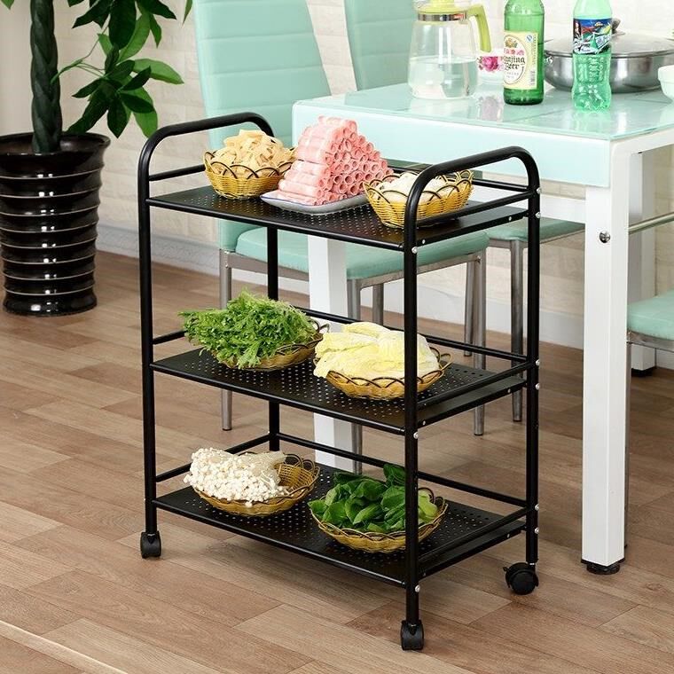Restaurant table dishes shelf commercial hot pot vegetable rack skewers barbecue restaurant vegetable rack multi-layer stainless steel rack