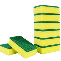 (20 pieces of brush bowl Swish bowl brush Wan brush Wan sponge dish washing sponge Kitchen dish washing sponge cleaning decontamination brush cloth