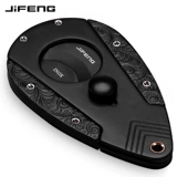 Джифенг муссонный сигар резка из нержавеющей стали резкий двойной окрасный нож с ножом с ножом с ножом.