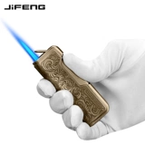 Острые ветрозащитные ножницы из нержавеющей стали, зажигалка, набор инструментов