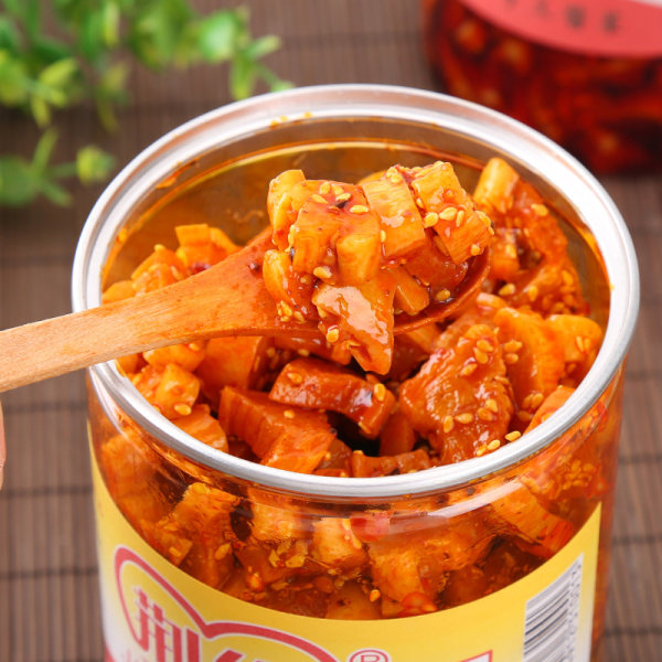 荆缘  麻辣萝卜干萝卜丁 750g罐装 天猫优惠券折后￥6.9包邮（￥16.9-10）