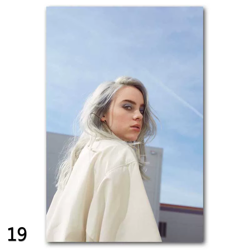 Постер Billie Eilish на Bilibili
