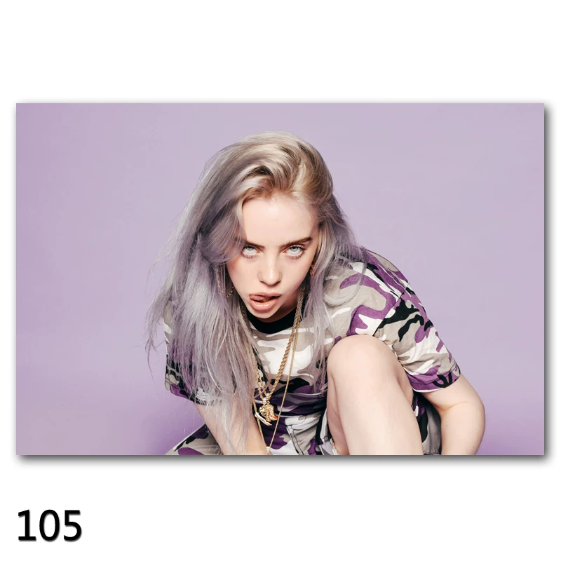 Постер Billie Eilish на Bilibili
