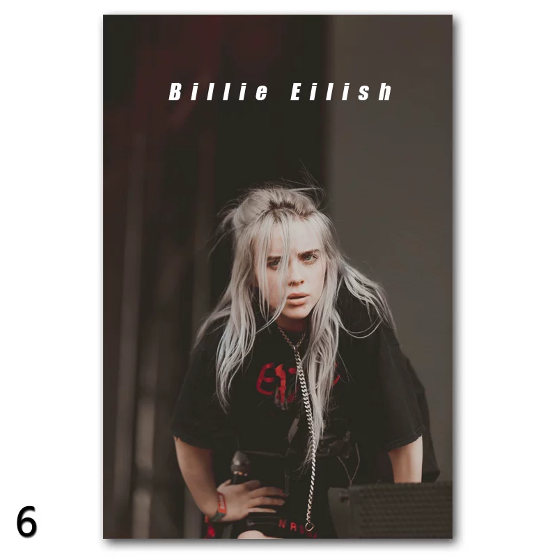 Постер Billie Eilish на Bilibili