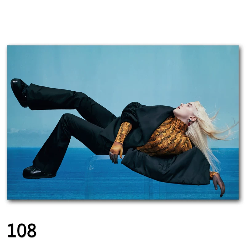 Постер Billie Eilish на Bilibili