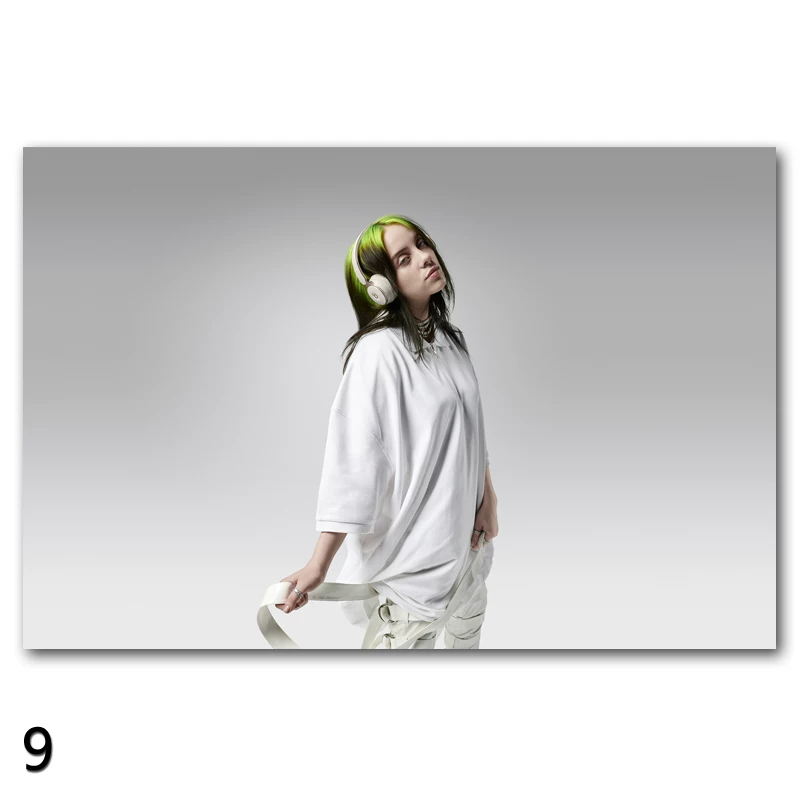 Постер Billie Eilish на Bilibili