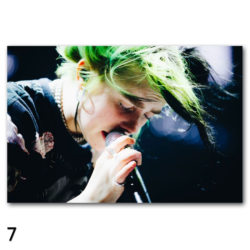 Постер Billie Eilish на Bilibili