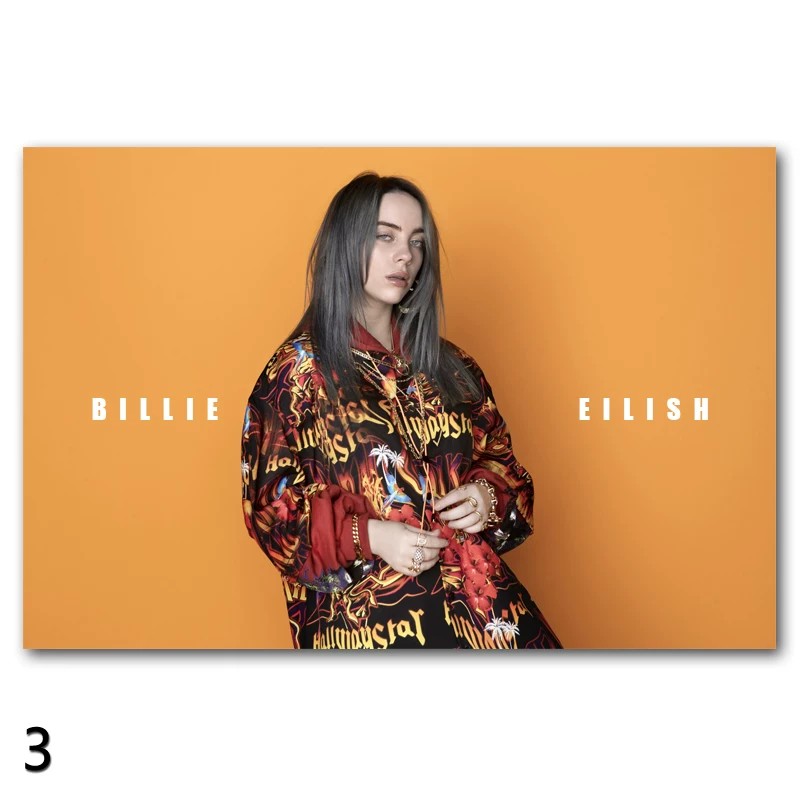 Постер Billie Eilish на Bilibili