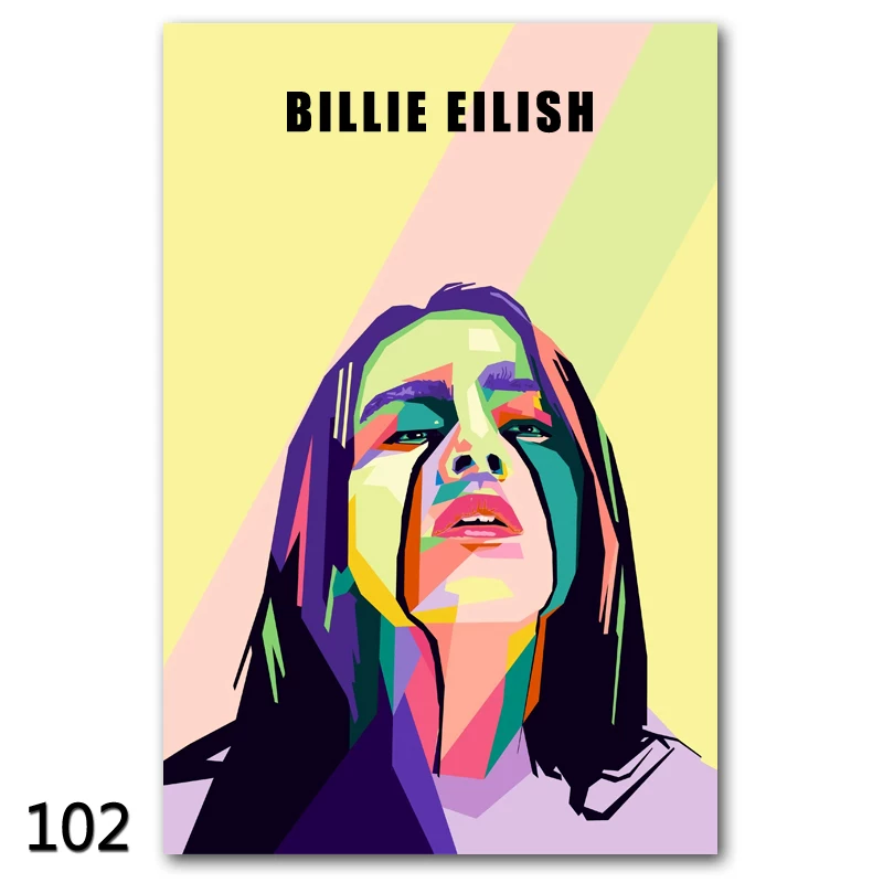 Постер Billie Eilish на Bilibili