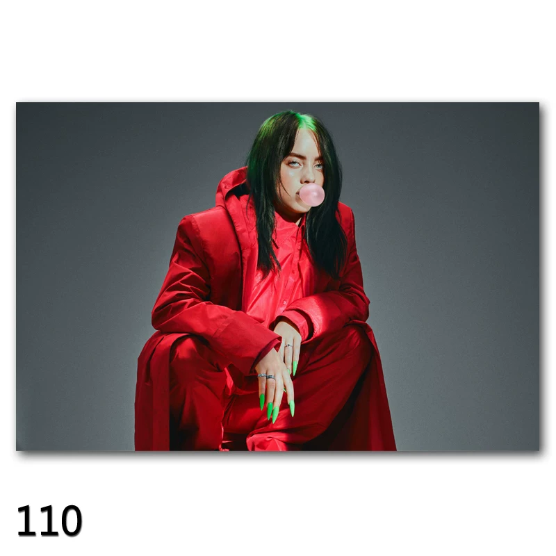 Постер Billie Eilish на Bilibili