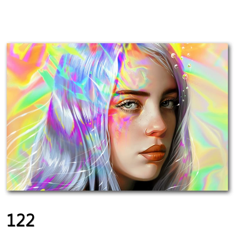 Постер Billie Eilish на Bilibili