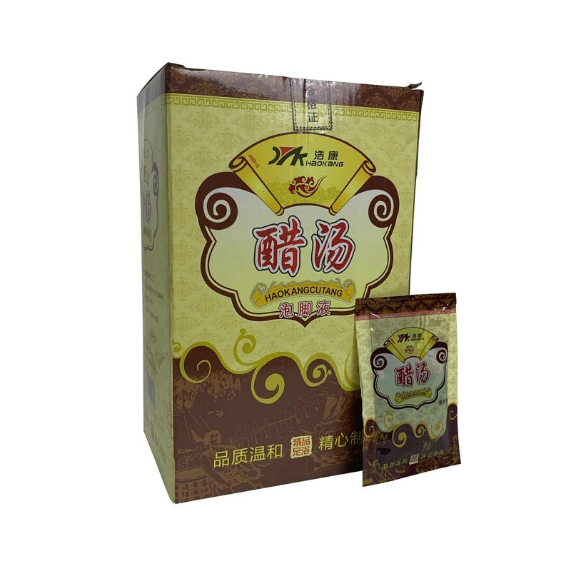 Haokang Royal vinegar soup vinegar and foot therapy special foot therapy bath 1 box 100 bag 25 g