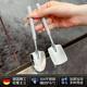 304 stainless steel exquisite shovel small spoon creative cute household meal watermelon dessert iron shovel internet celebrity spoon