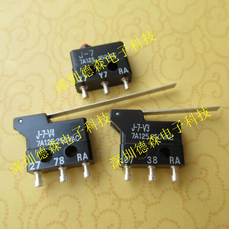 J-7 spot J-7-V3 Omron micro switch ultra-small switch J-7-V4 J-7-V J-7-V2 V22
