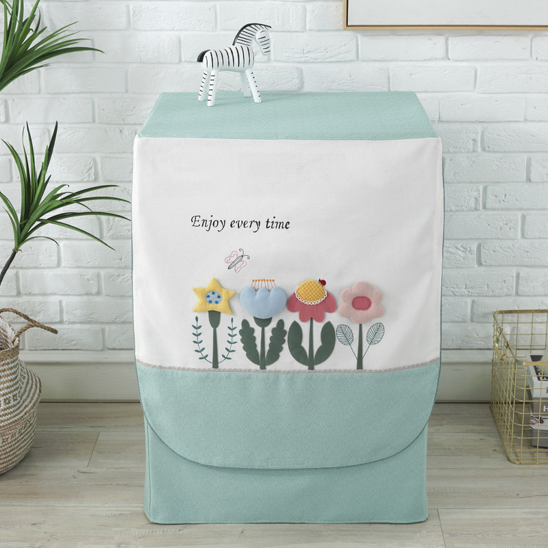 Ruiai laundry Hood waterproof sunscreen Haier Little Swan Panasonic Siemens automatic drum laundry machine cover
