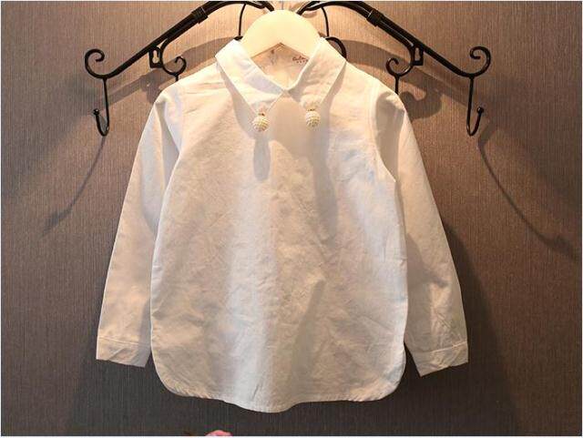 Chemise fille à manche longue - Ref 2085565 Image 9