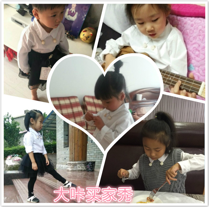 Chemise fille à manche longue - Ref 2085565 Image 5