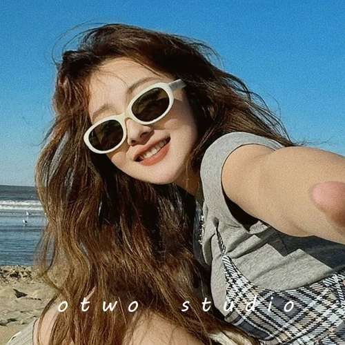 Белые солнцезащитные очки для путешествий в стиле хип-хоп, премиум класс, защита от ультрафиолета