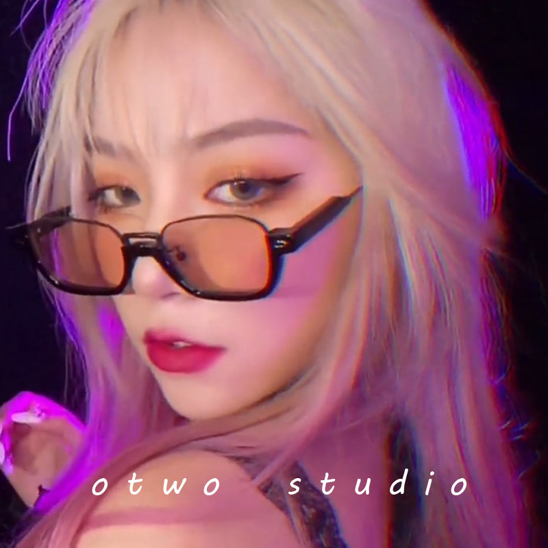 Retro half-frame sunglasses female ins brown small face net red street shooting Korean version male sunglasses 2022 new trend