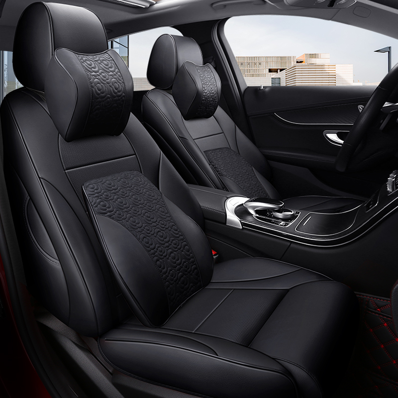 Set to make full package genuine leather seat cover all season cushions Ling LX570 LX570 GX460 GX400 GX400 seat cover