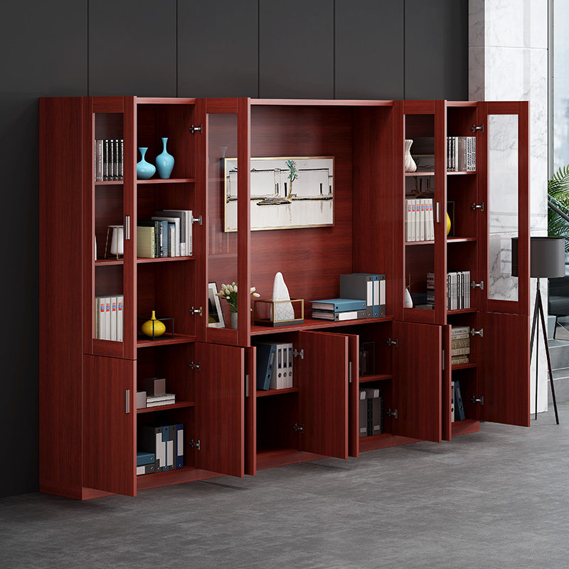 Office Bookcase Glass File Cabinet Simple File Cabinet Data Cabinet Confidential Cabinet Office Cabinet Boss Bookcase