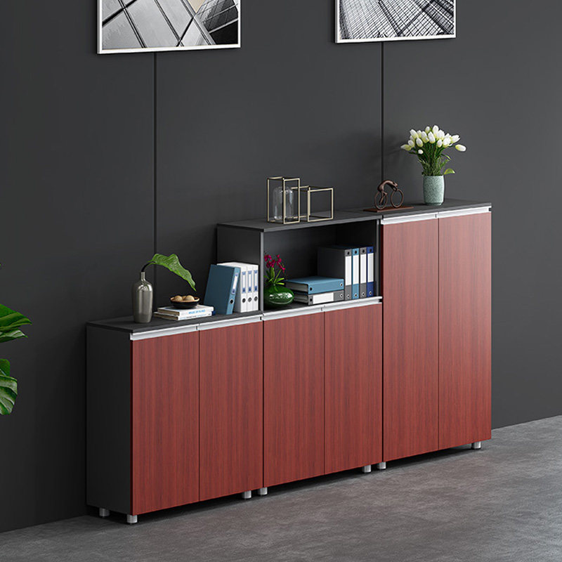Office file cabinet low cabinet wooden storage cabinet file data cabinet board cabinet simple printer office cabinet
