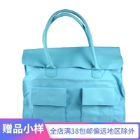 Портативная синяя модная цепочка с молнией, барсетка, полиуретановая сумка на одно плечо для отдыха