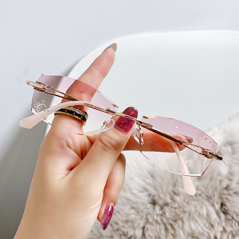 Anti-blue light reading glasses women's fashion HD middle-aged and elderly high-end brand official flagship store