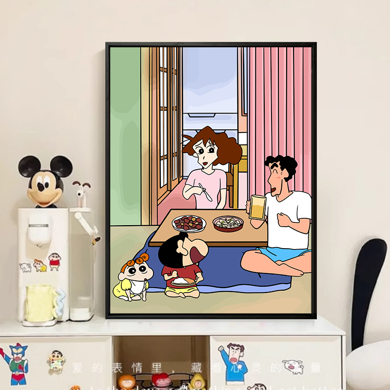 Wax Pen Little New Fullfamily Fudiy Digital Oil Painting Cute Cartoon Decompression Beating Hair Time Handmade Diy color drawing-Taobao