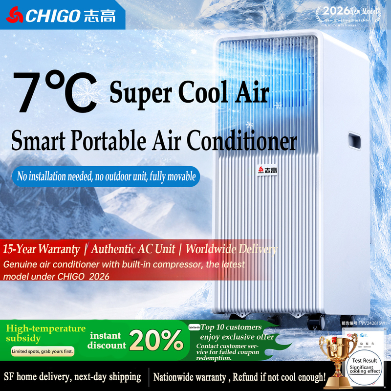 CHIGO 2026 Latest Model Portable Air Conditioner CHIGO 2026 Latest Model Portable Air Conditioner