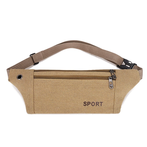 Легкая и тонкая спортивная водонепроницаемая износостойкая поясная сумка, для бега