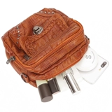 Небольшая сумка, сумка для телефона, сумка на одно плечо, барсетка, мобильный телефон, кошелек, из натуральной кожи