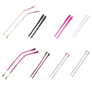 眼镜脚套眼镜腿腿套眼睛防滑套胶长金属细镜腿套防掉落防磨耳配件