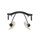 Double hole kart single hole sleeve frameless glasses nose mid beam