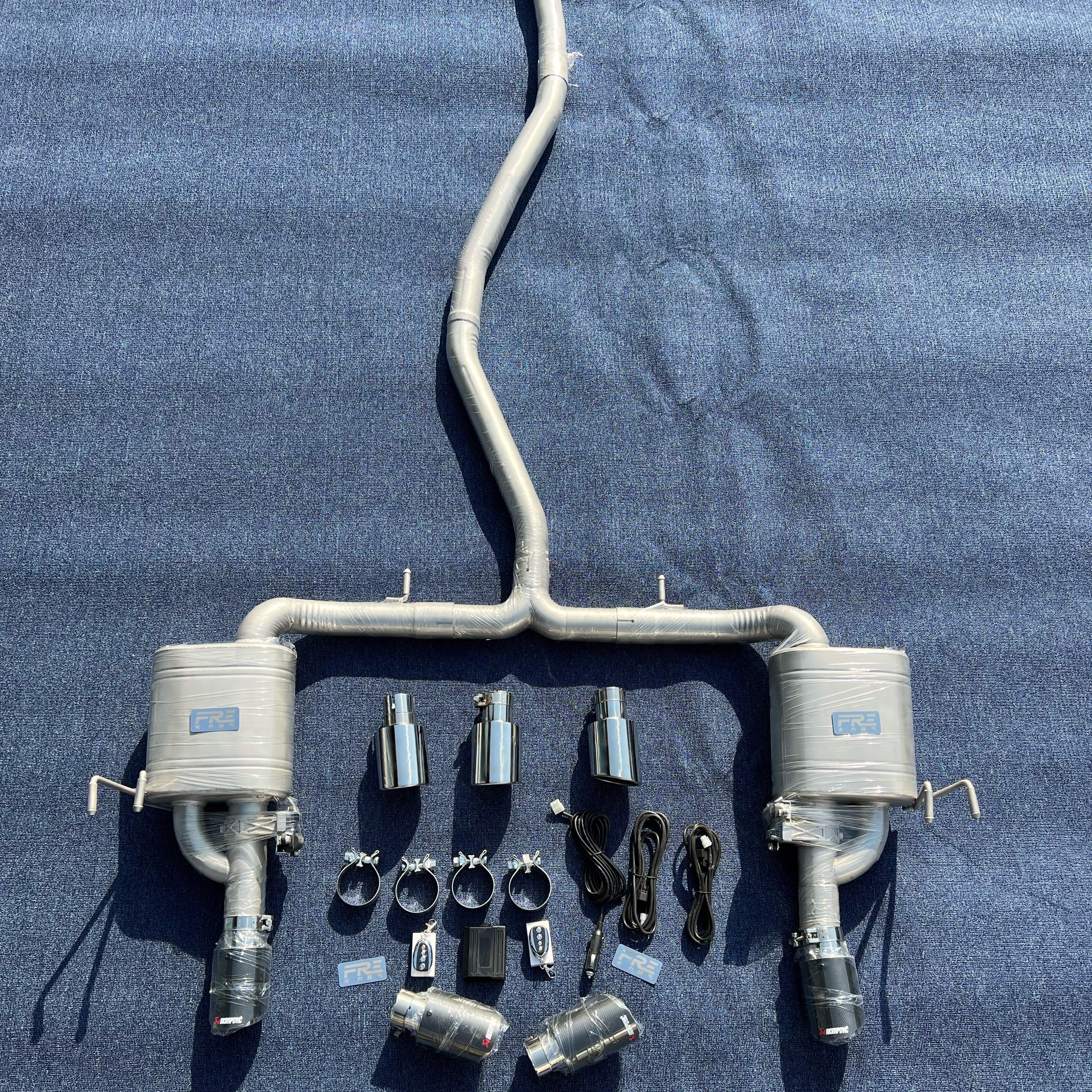 Manufacturer-ordered car exhaust noise retrofit valve exhaust full-section exhaust midsection exhaust pipe-Taobao