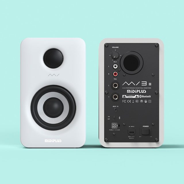 MIDIPLUSMI3MI5 ລຳໂພງຈໍພາບເຄື່ອນໄຫວ 5 ນິ້ວ 3 ນິ້ວ ມືອາຊີບມັນຕິມີເດຍ Bluetooth desktop hifi audio