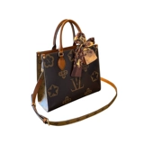 Вместительная и большая сумка через плечо, из натуральной кожи, в корейском стиле, премиум класс