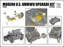 T-MODEL A72005 1 72 Hummer interior structure and body details upgrade parts
