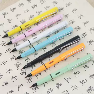 Weizhuang pen-style brush Small Kai soft pen Calligraphy Calligraphy calligraphy beautiful pen soft head small fine pen New portable inkable
