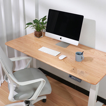 (Solid Wood) computer lifting table standing automatic office electric intelligent adjustable mobile childrens desk