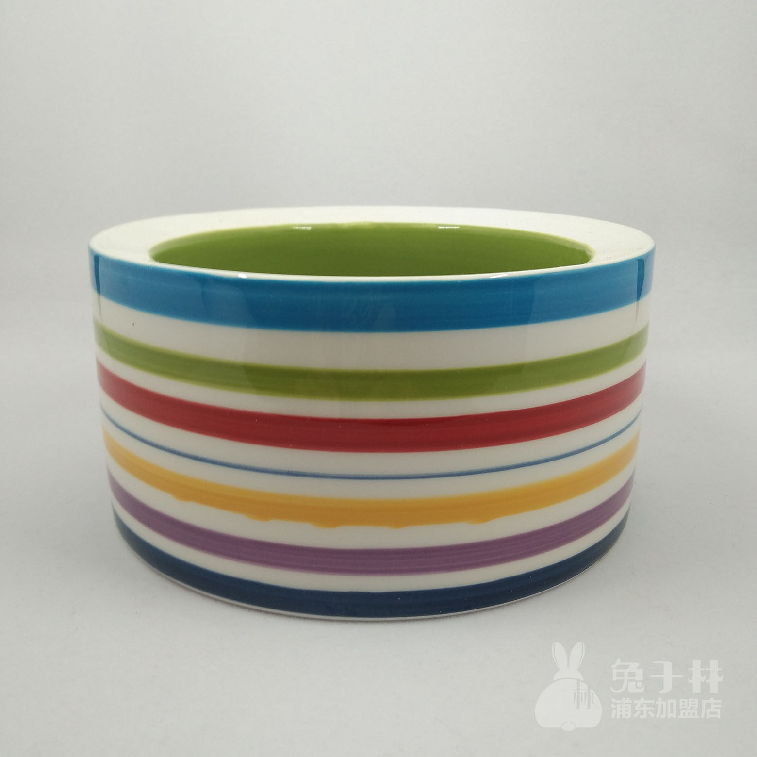 (Pudong Rabbit Forest) Jolly Zolly Rainbow Anti-turning basin Basin Snow Minke Rabbit Dragon Cat applies